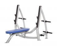 Олимпийская скамья с держателями дисков HOIST Flat Olympic Bench CF-3170